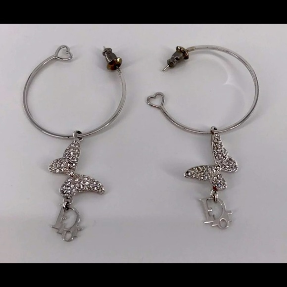 Dior Jewelry - Dior Butterfly Hoop Earrings (limited time offer)